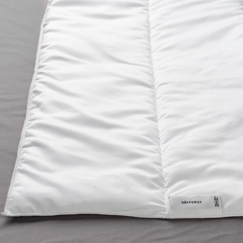 IKEA SÄFFEROT rolled up duvet